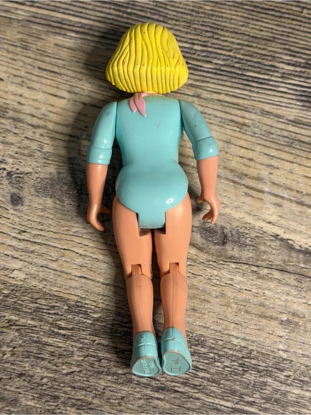 Fisher Price Loving Family Mom Dollhouse Figure replacement blonde blue shirt